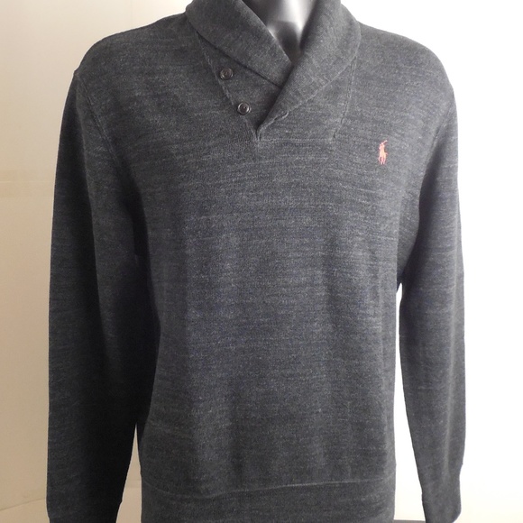Polo Ralph Lauren Other - Polo Ralph Lauren Dark Gray Sweater Size Medium